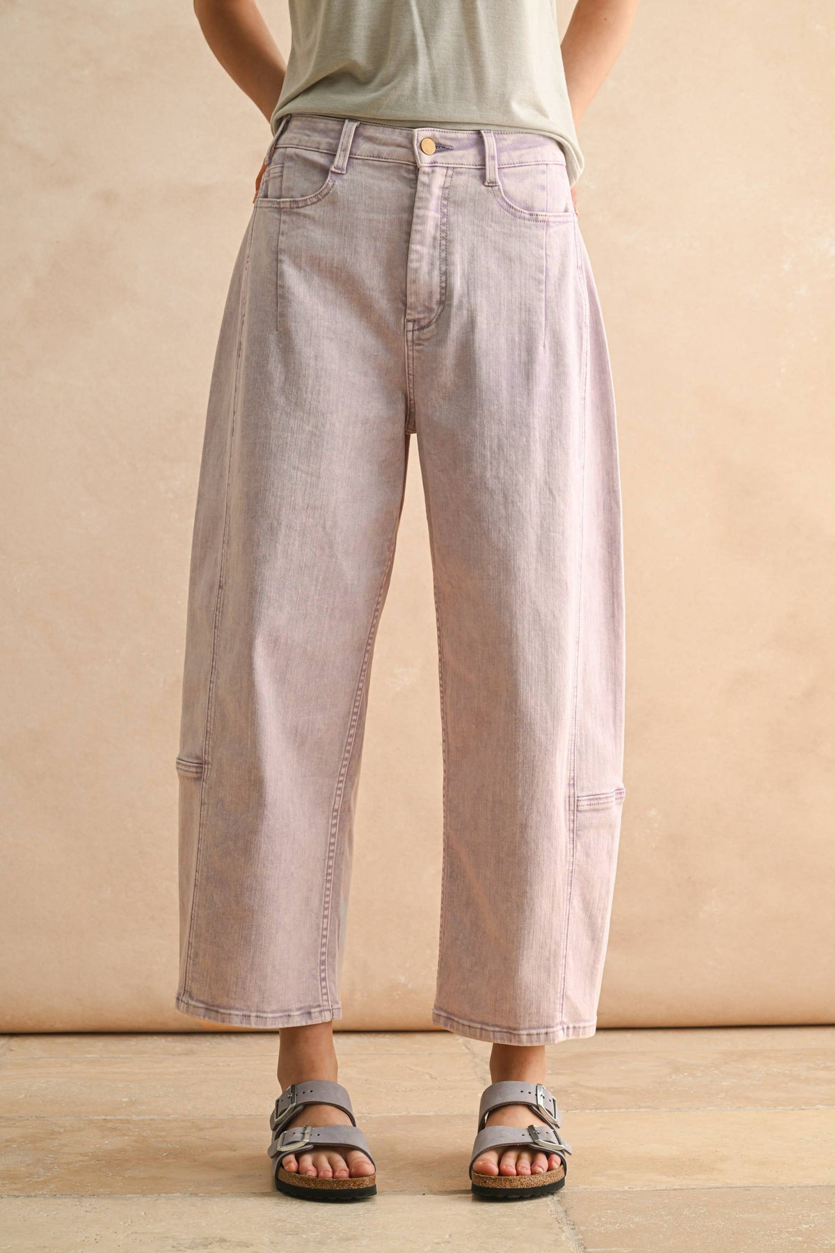 Amber Barrel Denim