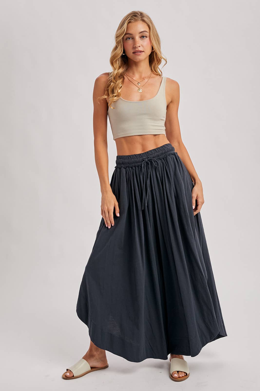 Eliza Round Hem Pants
