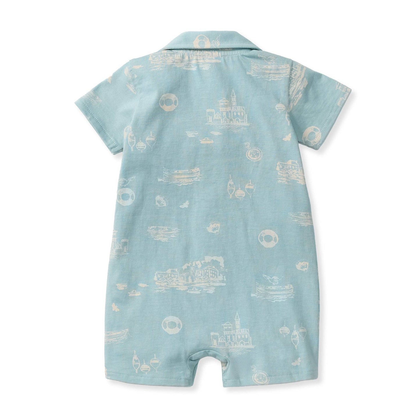 Port Town Organic Romper