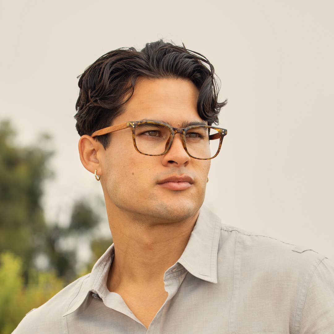 Nash Blue Light Readers - Brown Marble