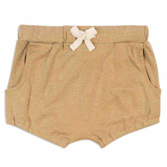 Organic Pinstripe Shorts