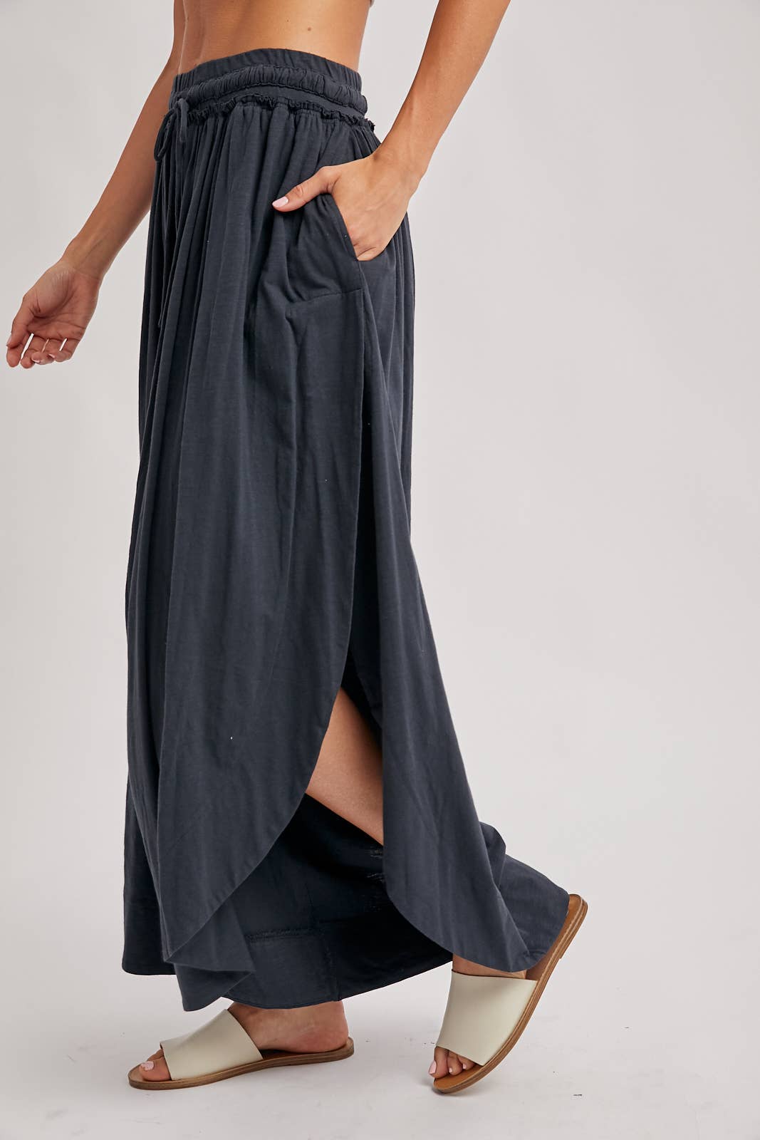 Eliza Round Hem Pants