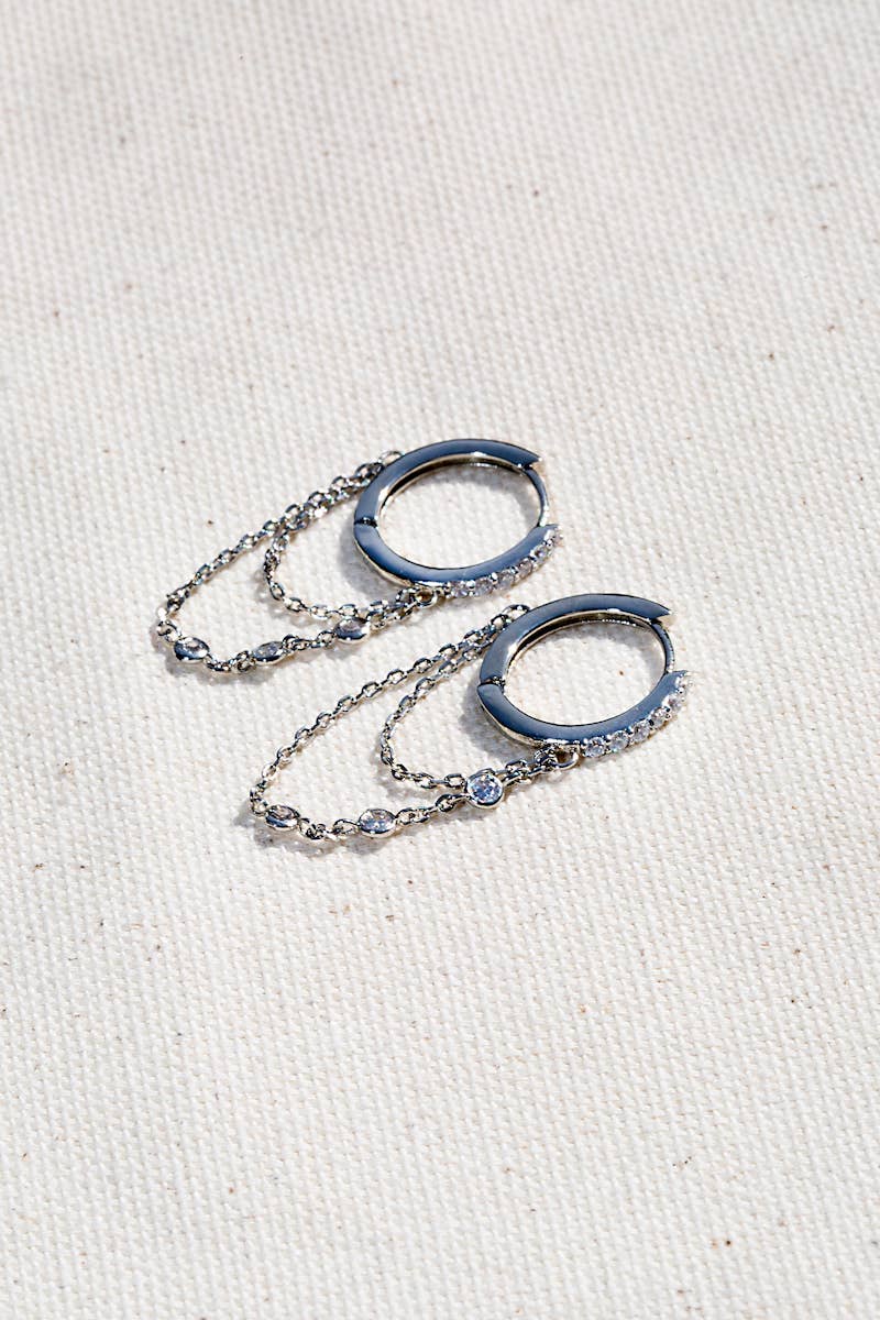 Tresor Huggies - Sterling Silver