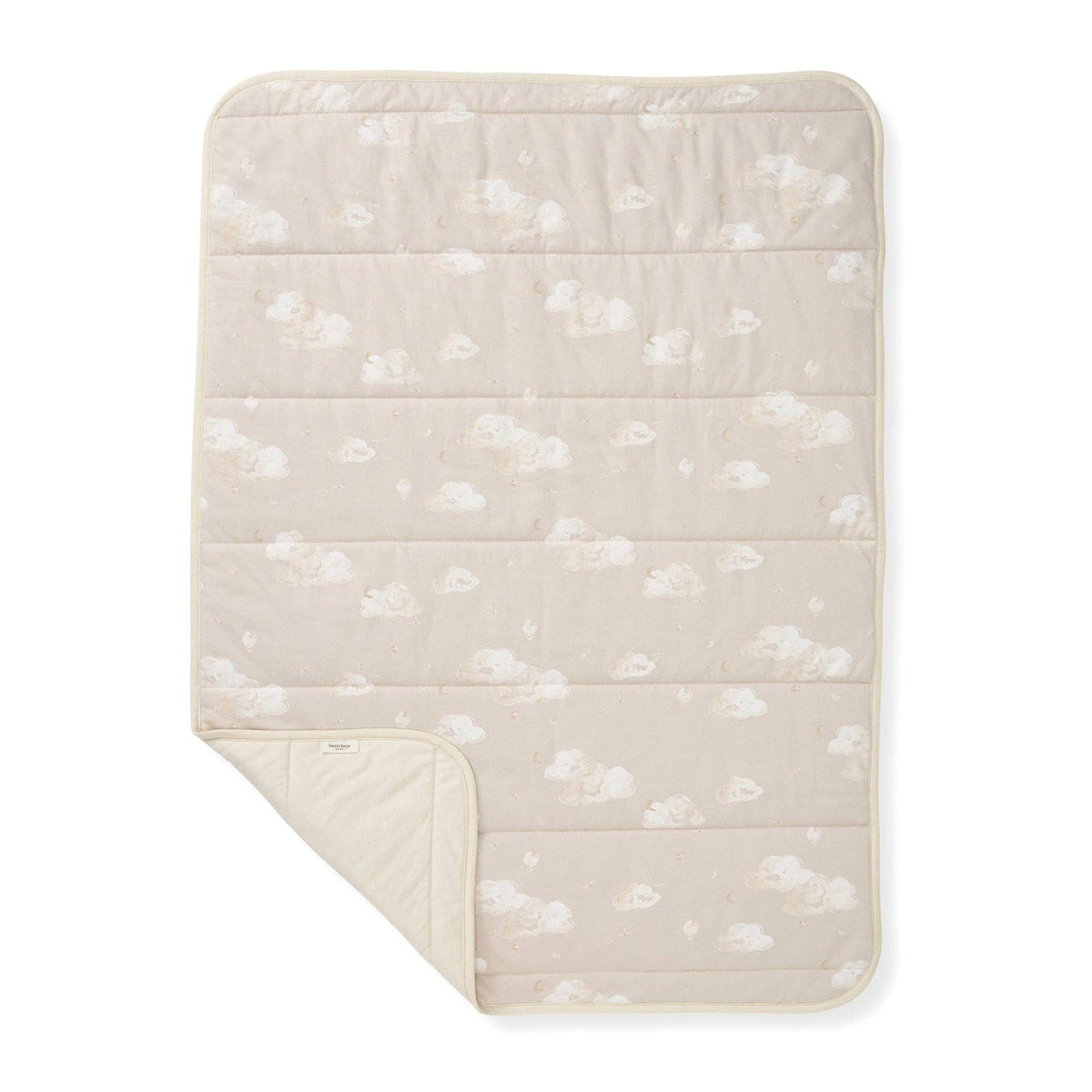 Organic Cotton Reversible Blanket - Good Night Sky