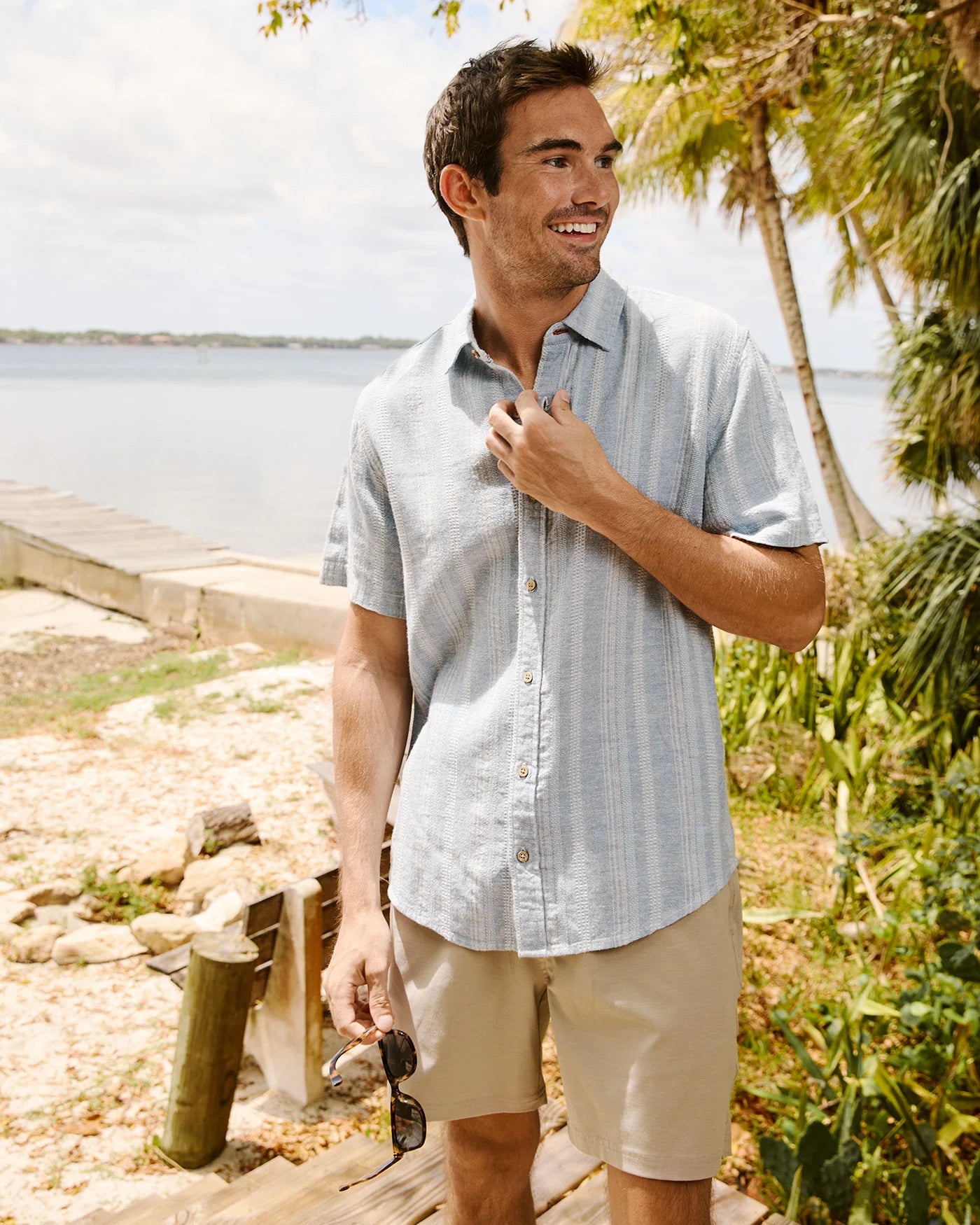 Oceanside Linen Shirt