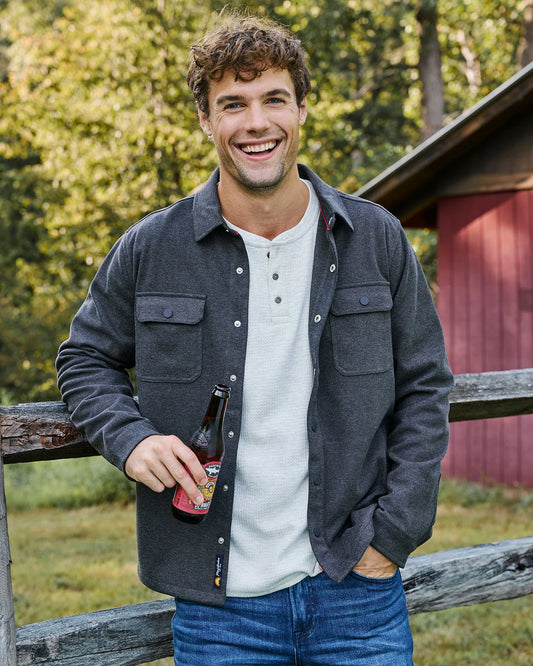 Chad Soft Waffle Henley