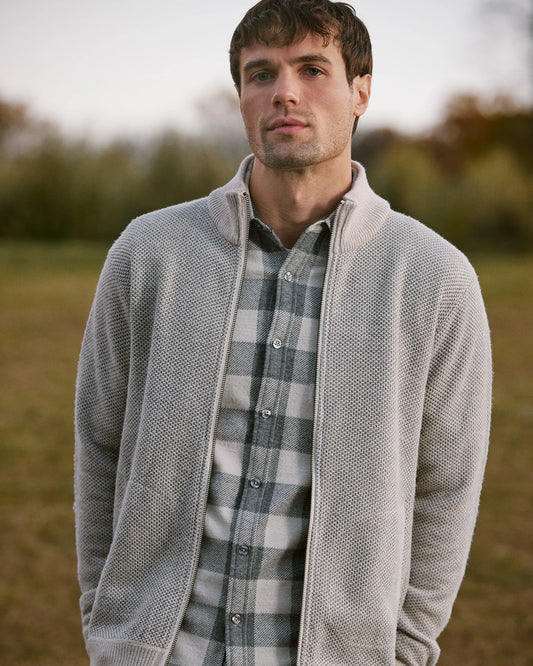 Roen Marled Mockneck Sweater