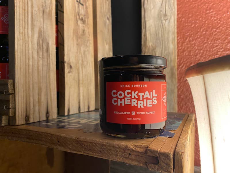 Chile Bourbon Cocktail Cherries