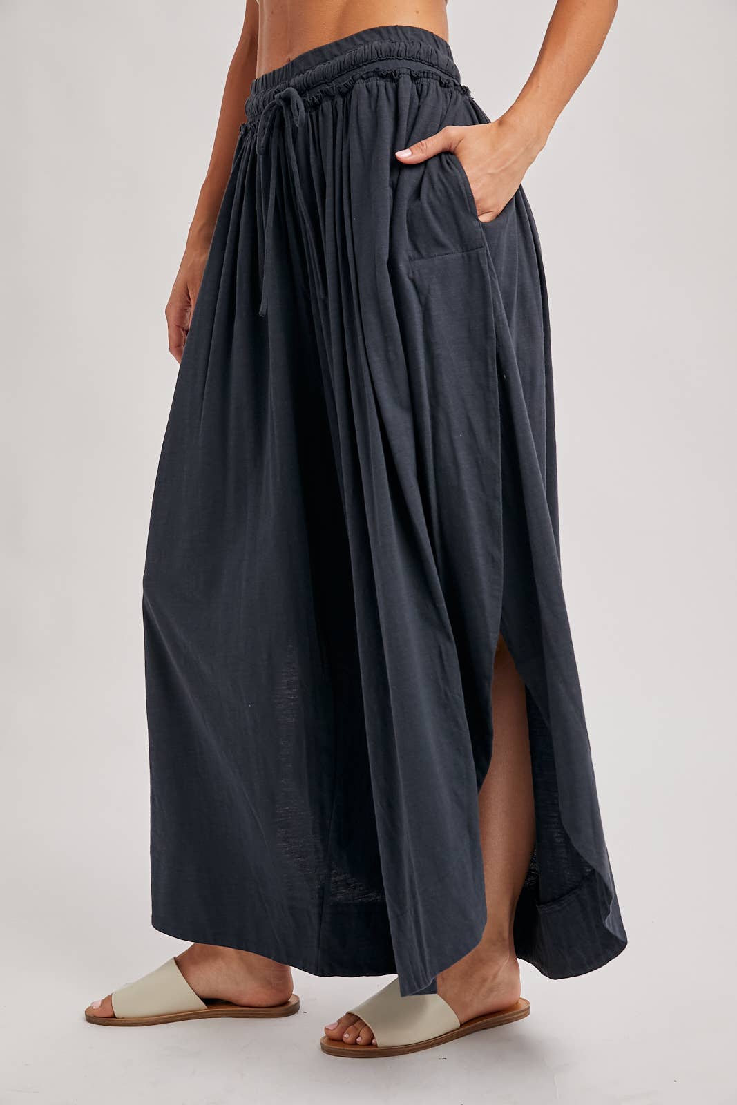 Eliza Round Hem Pants