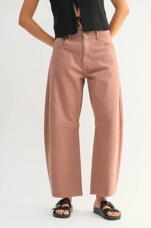 Ani Barrel Denim