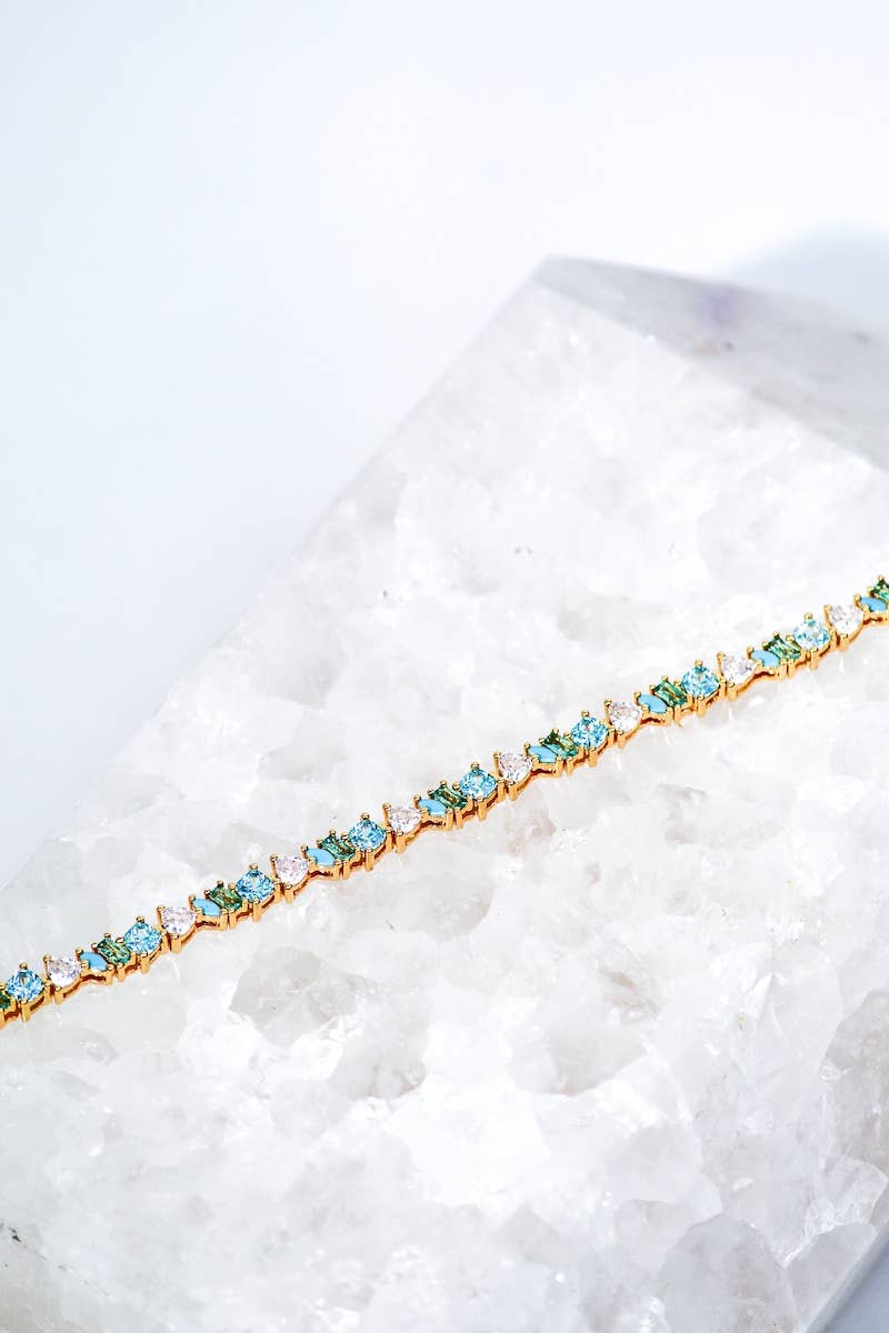 Vienna Bracelet - Turquoise Opal
