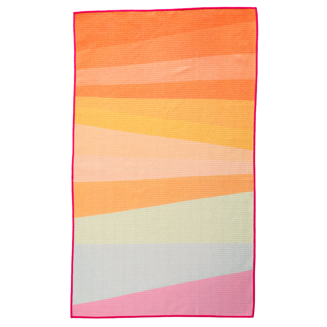 California Sunset Tea Towel