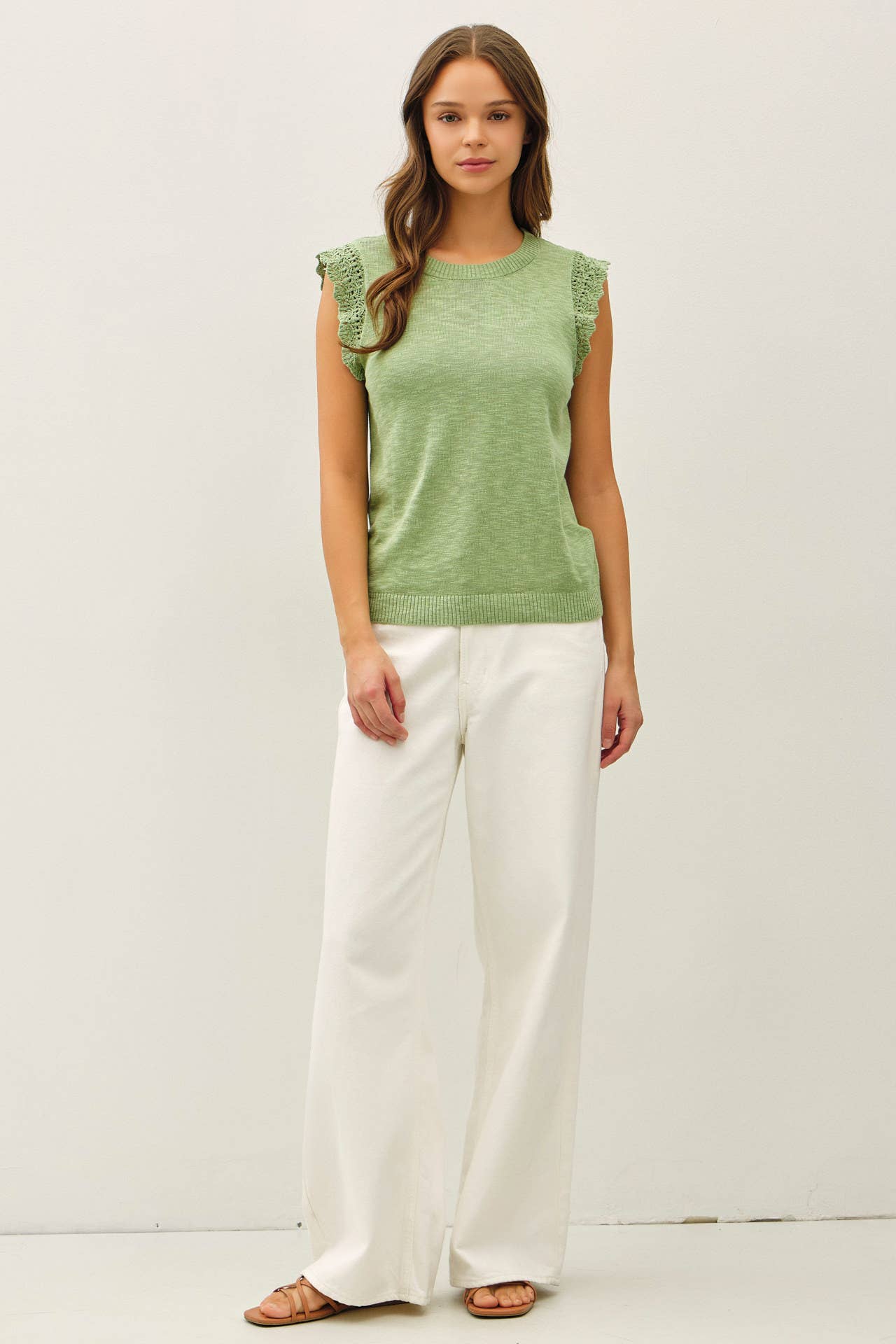 Clara Ruffle Sleeve Top