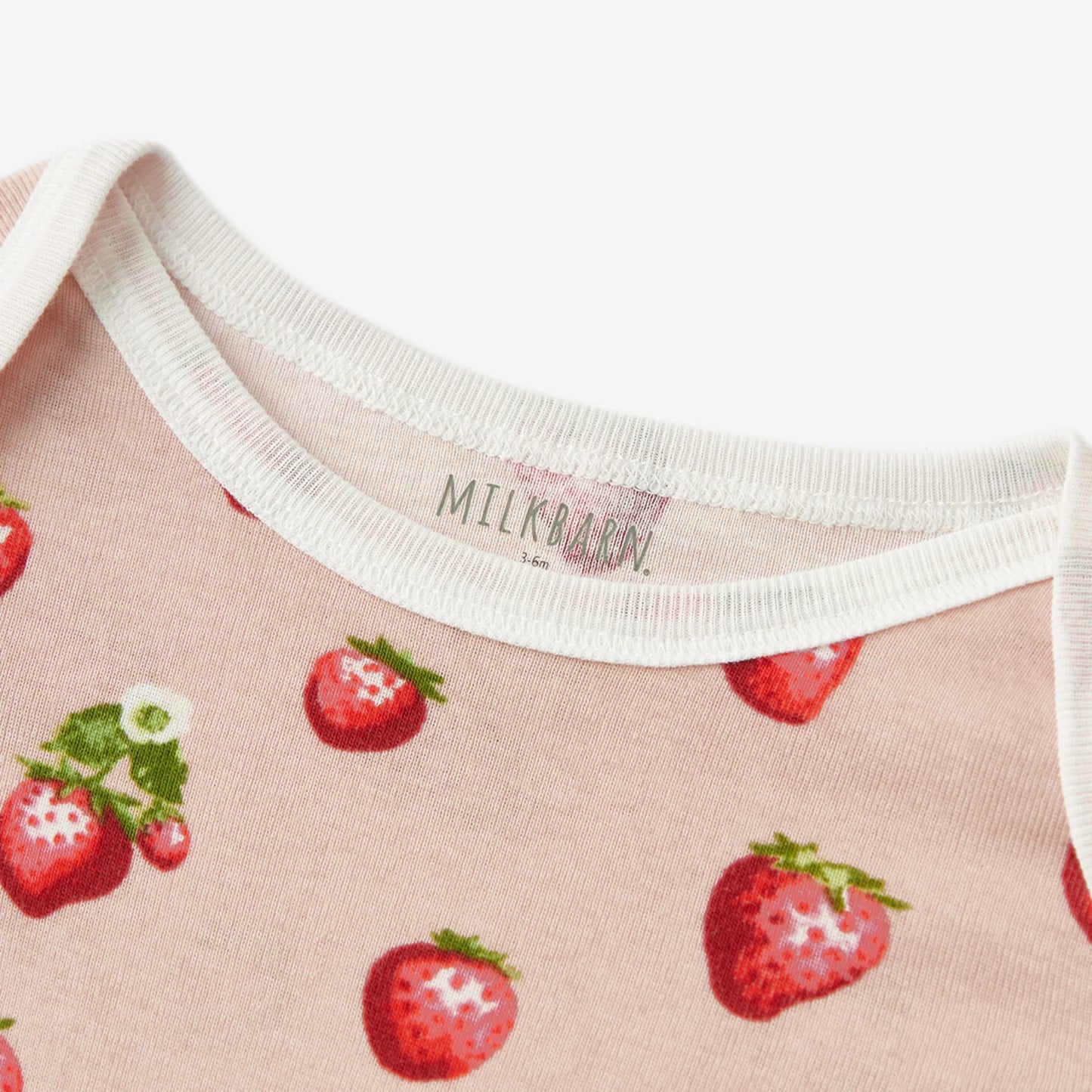 Strawberry Organic Cotton One Piece