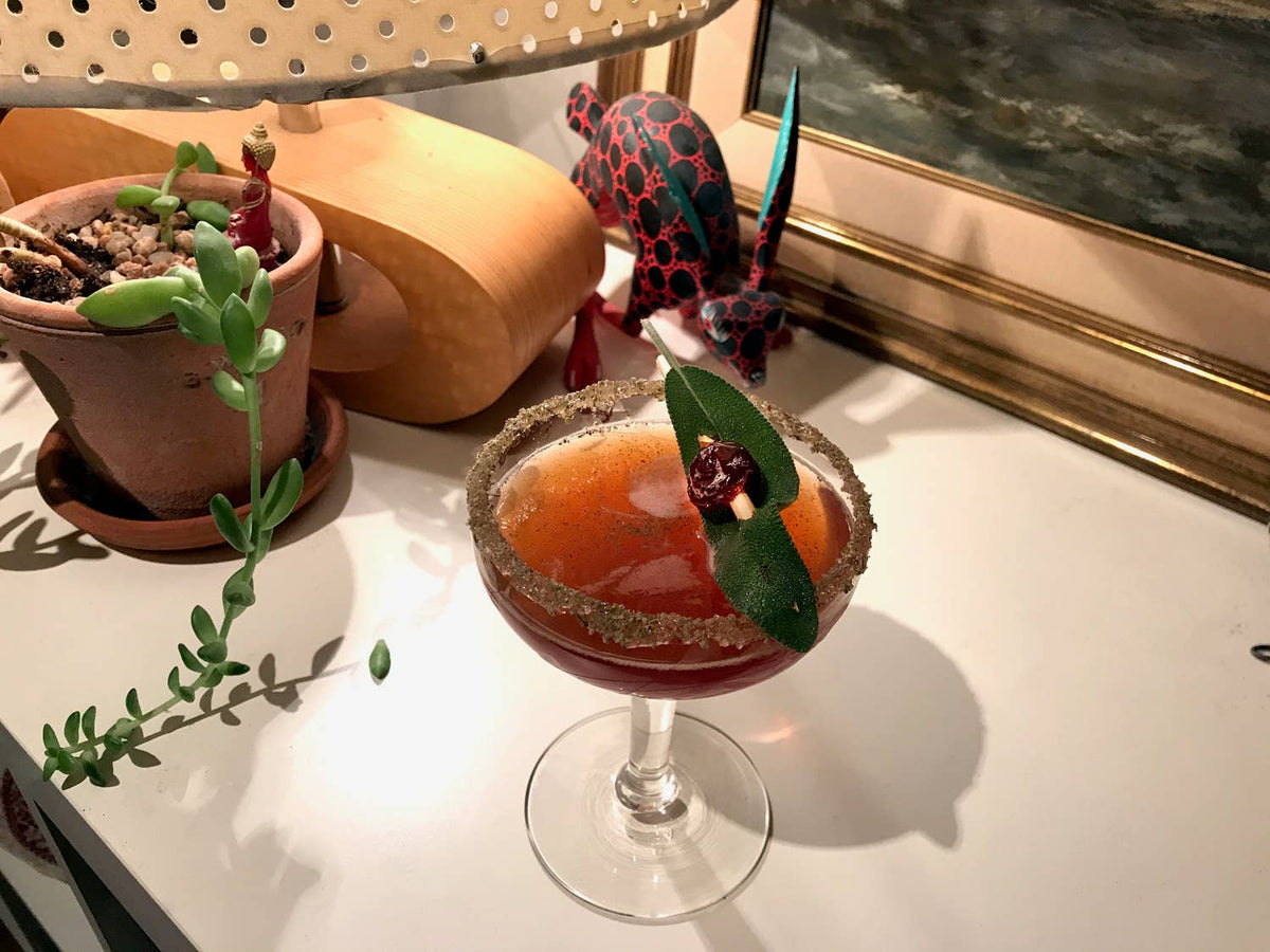 Chile Bourbon Cocktail Cherries