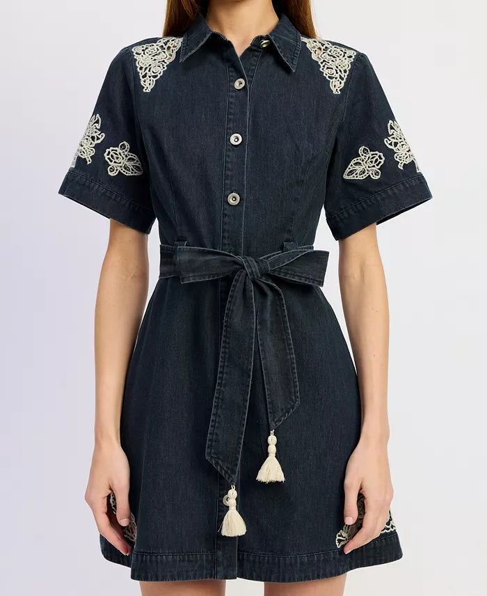 Natalia Mini Denim Dress