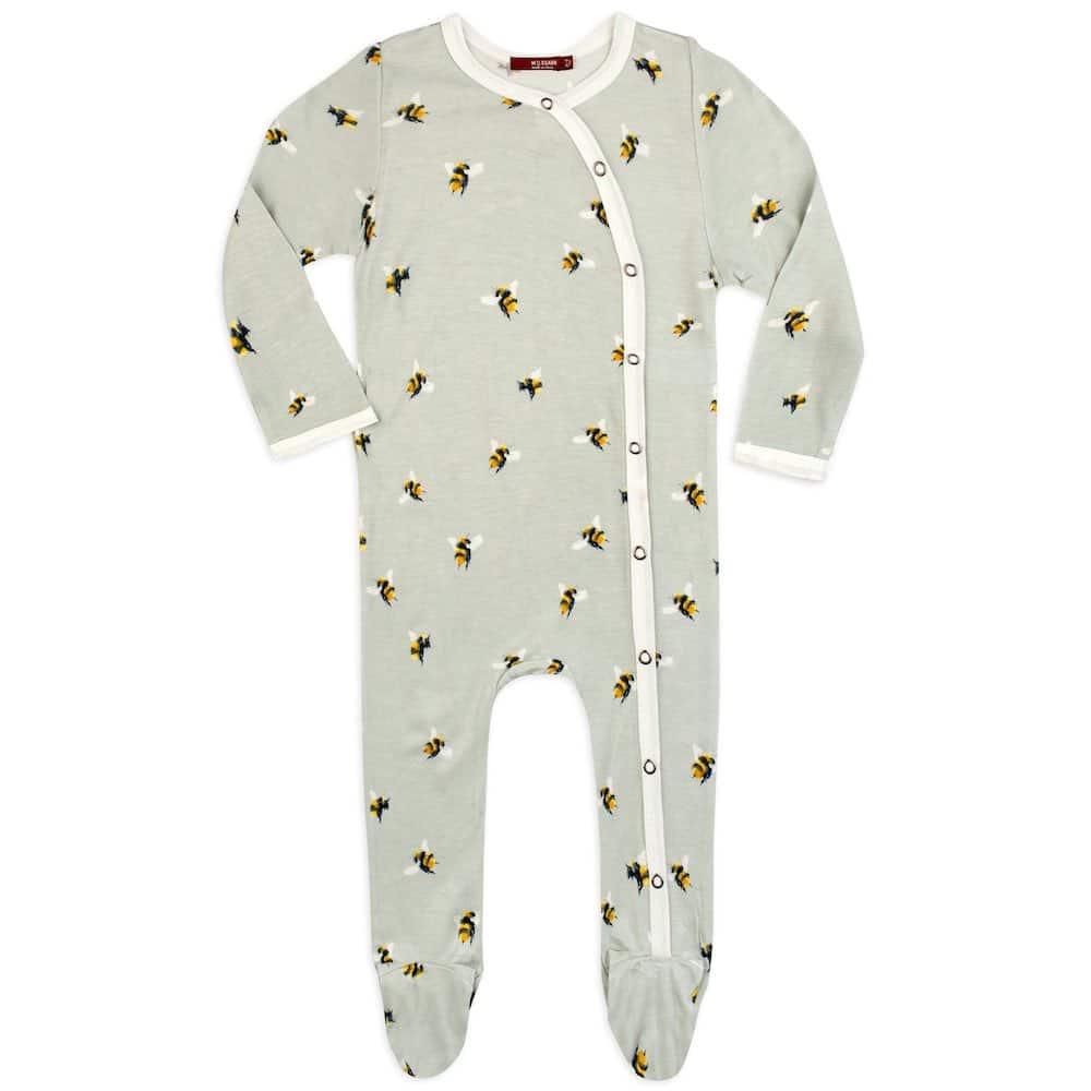 Cozy Footed Snap Romper