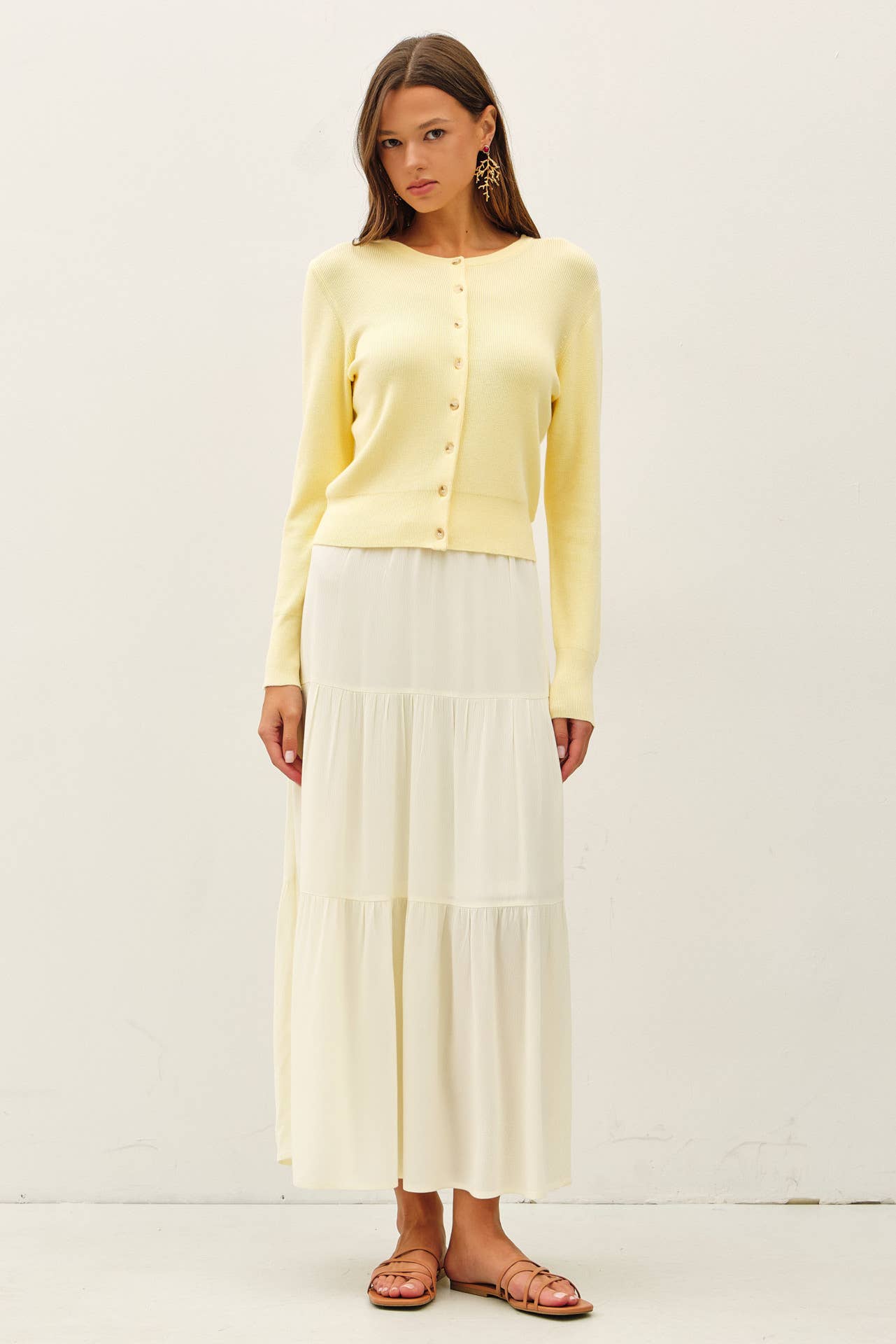 Sienna Smocked Maxi Skirt