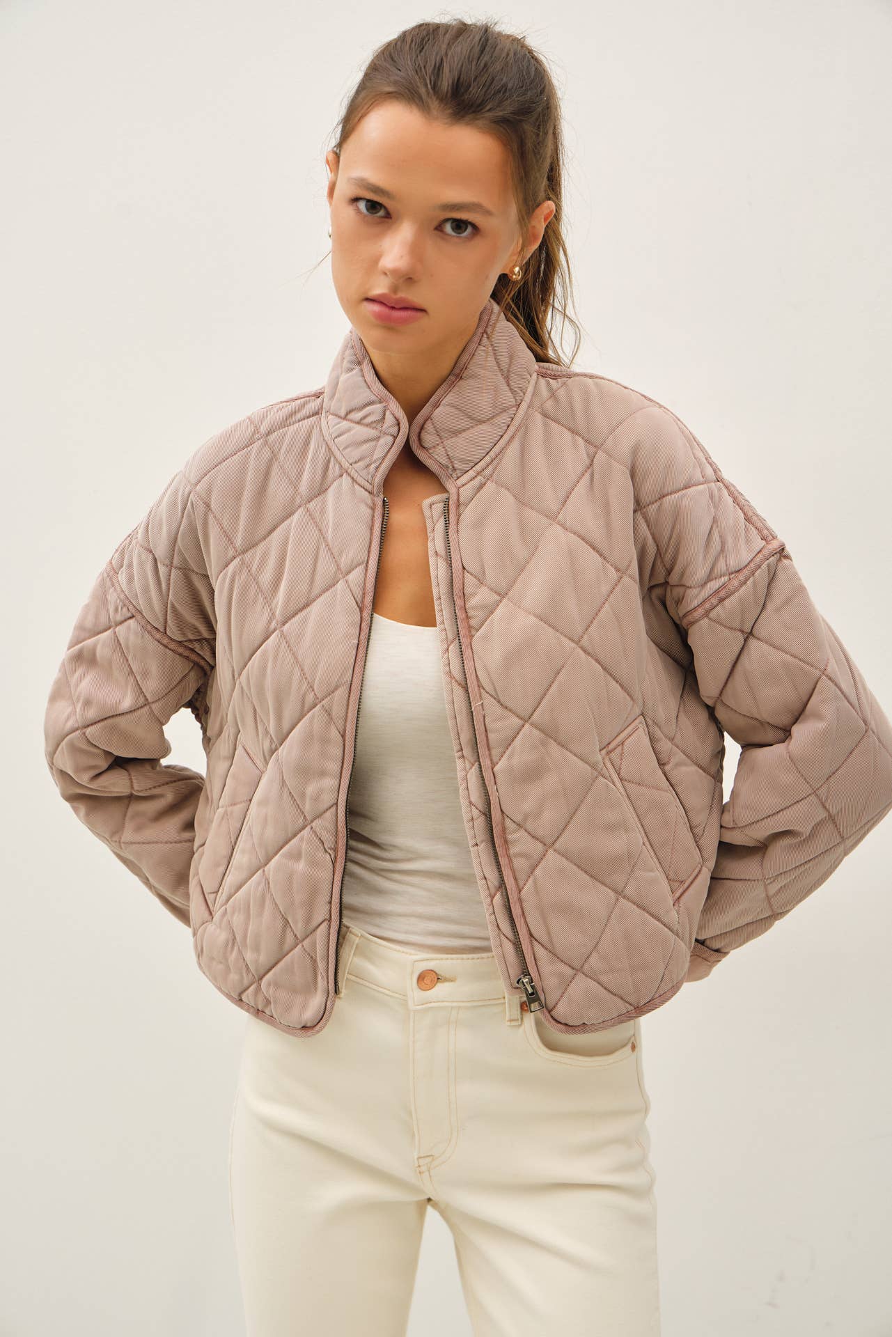 Quilt Crop Jacket