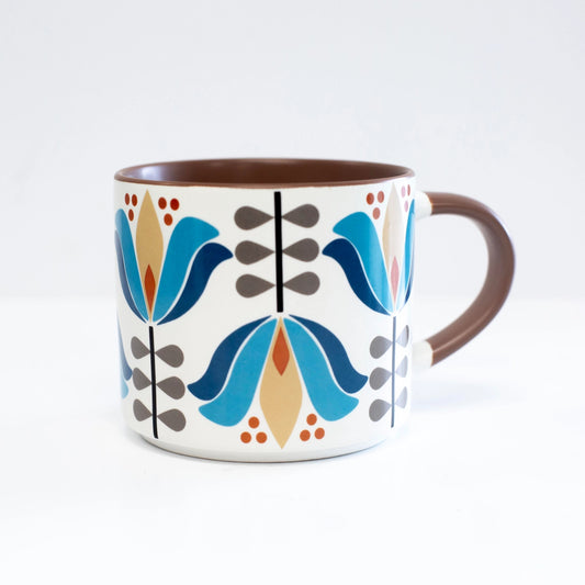 Mid Century Stackable Matte Coffee Mug