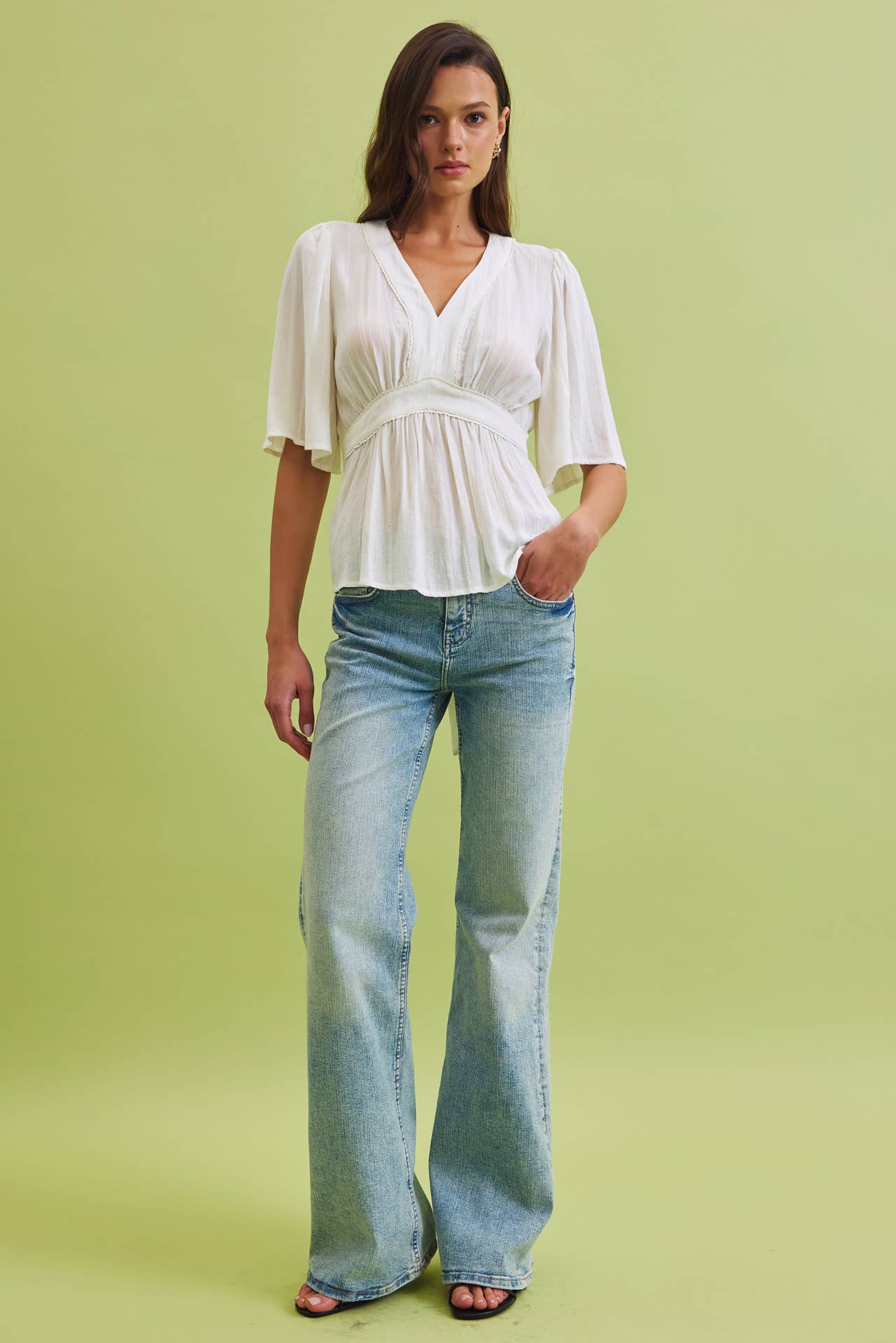Kim Bell Sleeve Top