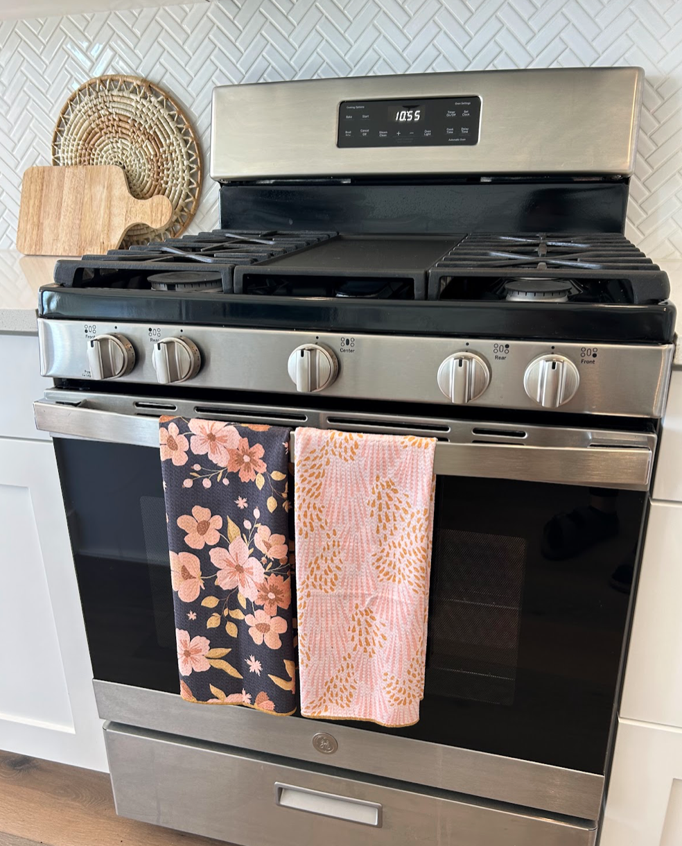 Chrysanthemum Tea Towel