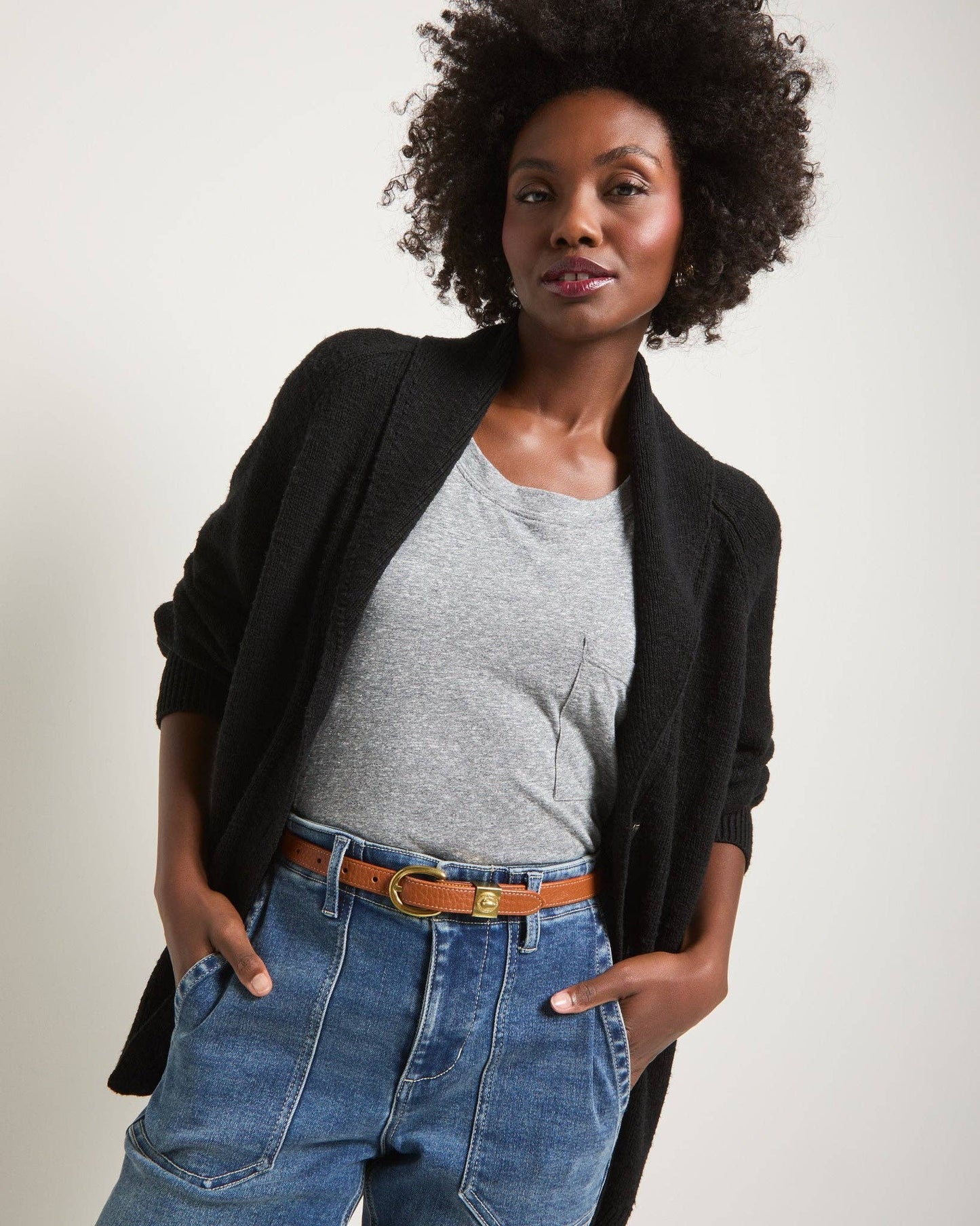 Aura Shawl Collar Cardigan