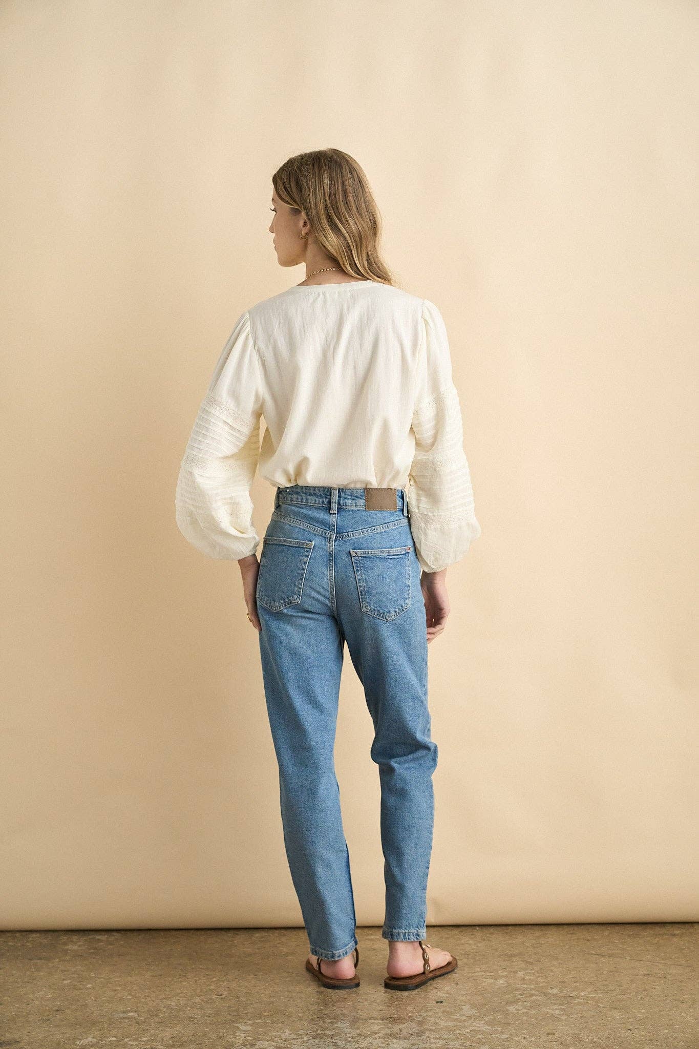 Madelyn Blouse - Ecru