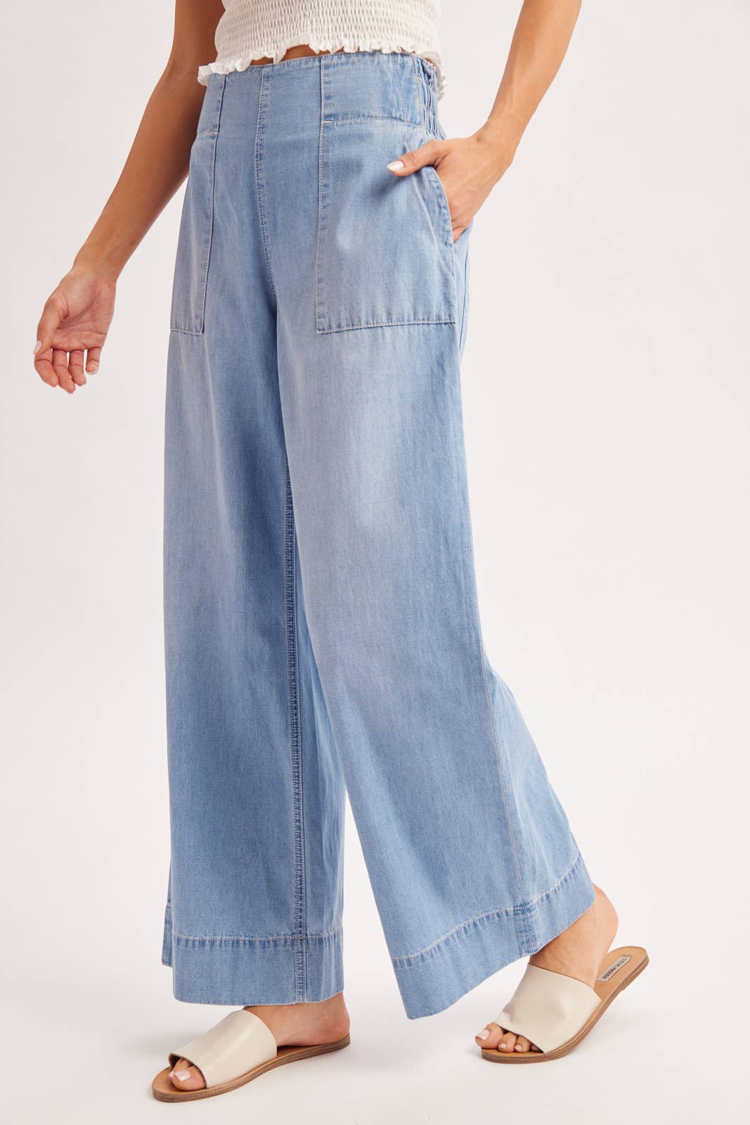 Winnie wide-leg Denim