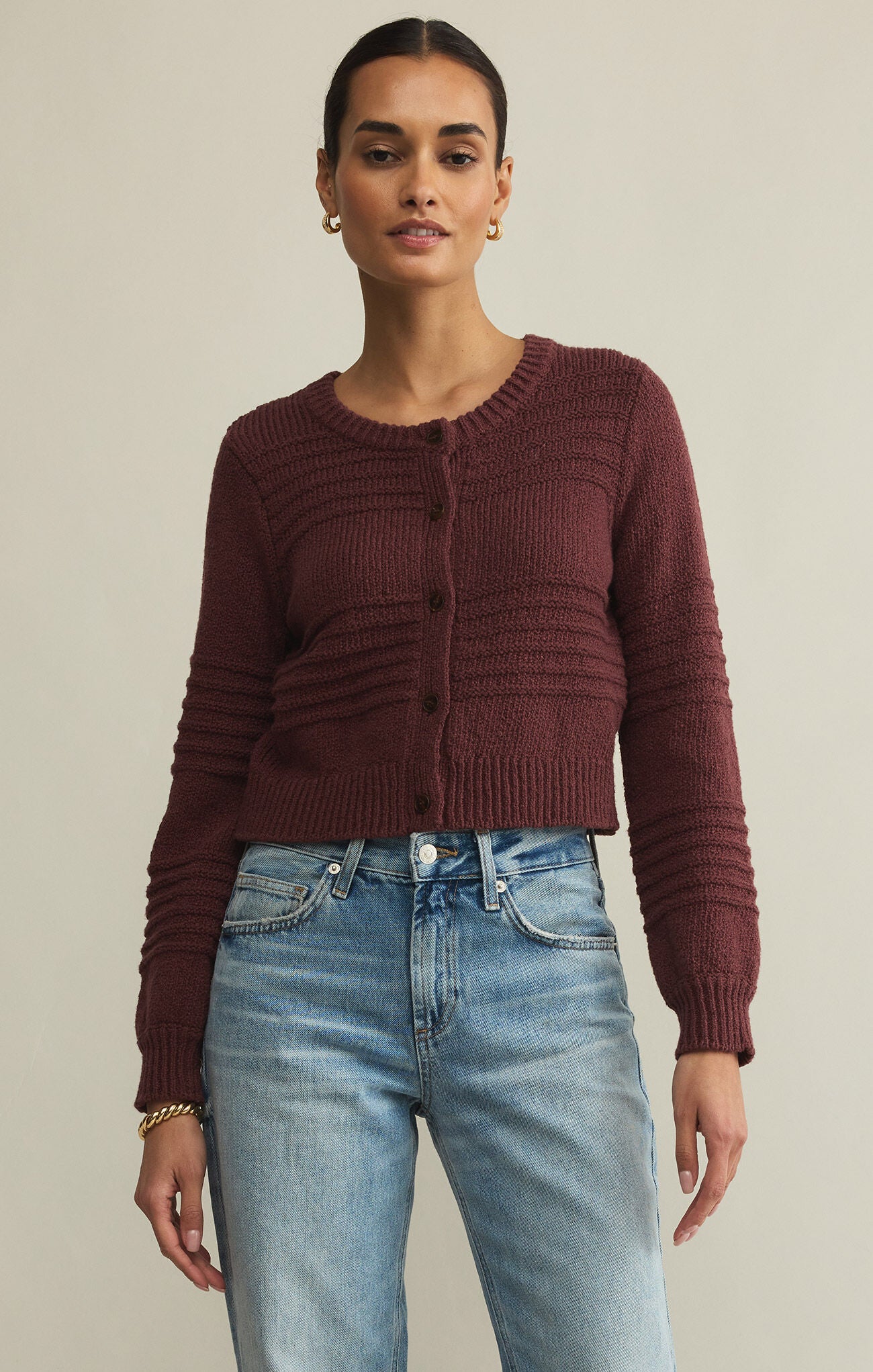 Betsy Between The Lines Cardigan