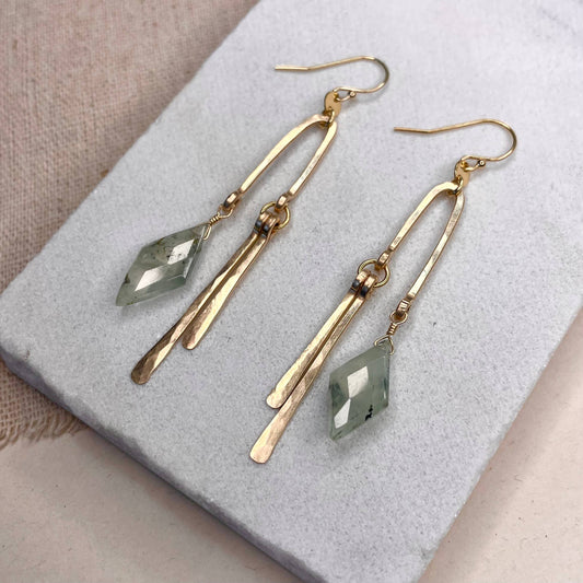 Diamond and Tine Earrings