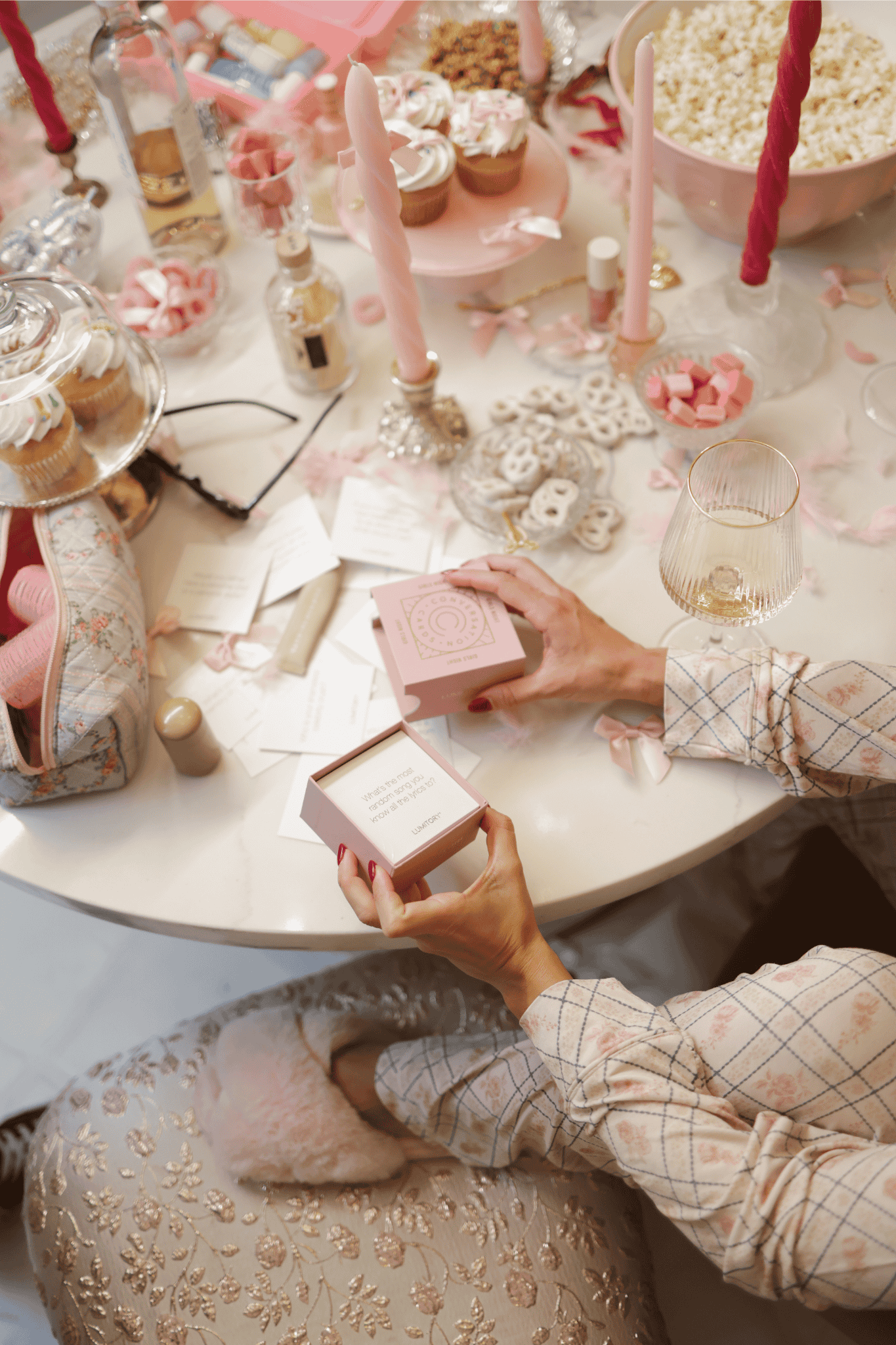 Girls Night Conversation Cards