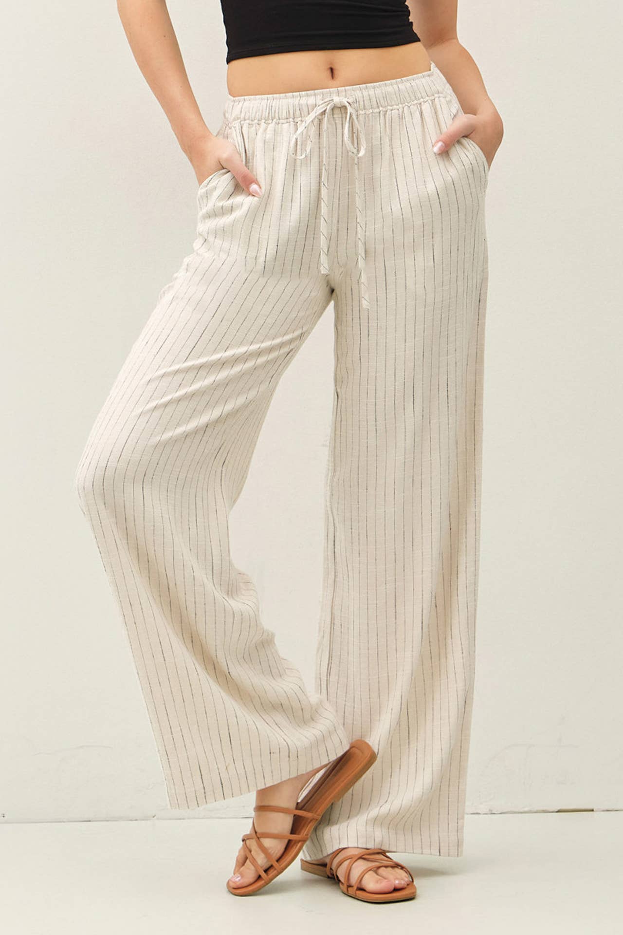 Luna Linen Blend Pant