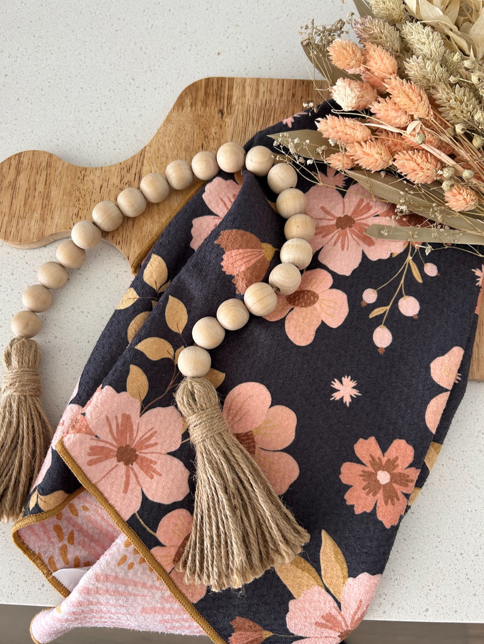Chrysanthemum Tea Towel