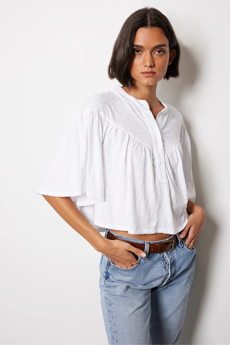 Blake Boho Henley Blouse