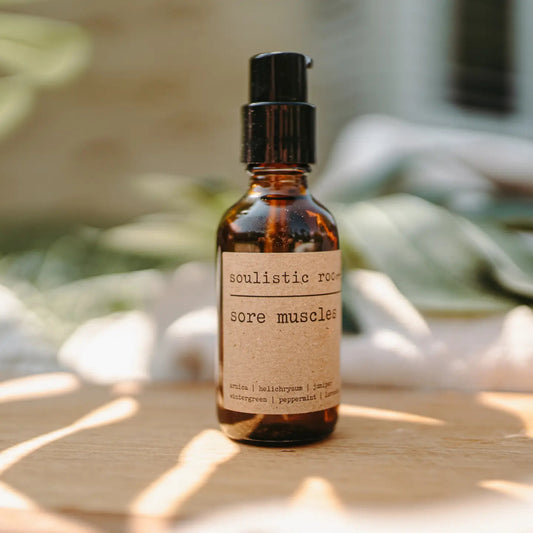 Sore Muscle Relief Oil with Arnica - 4oz