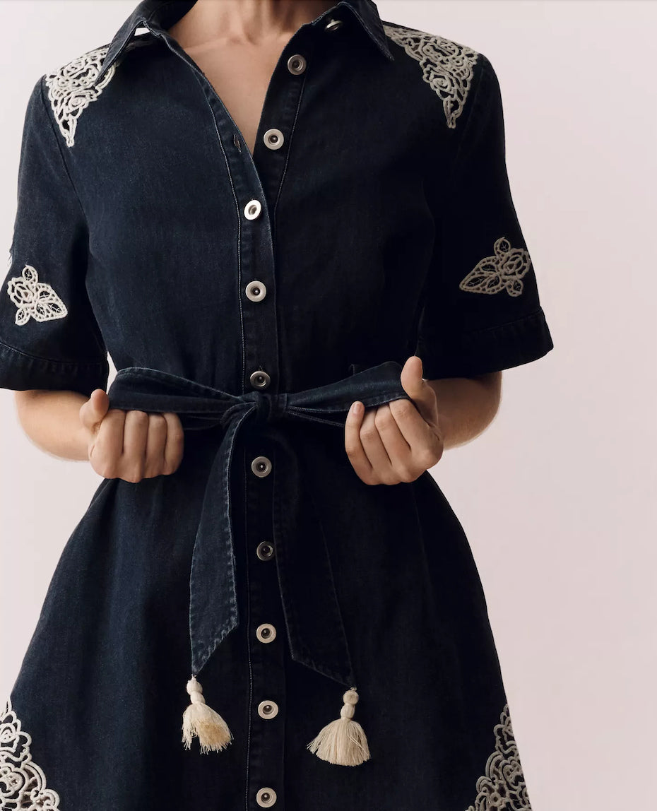 Natalia Mini Denim Dress