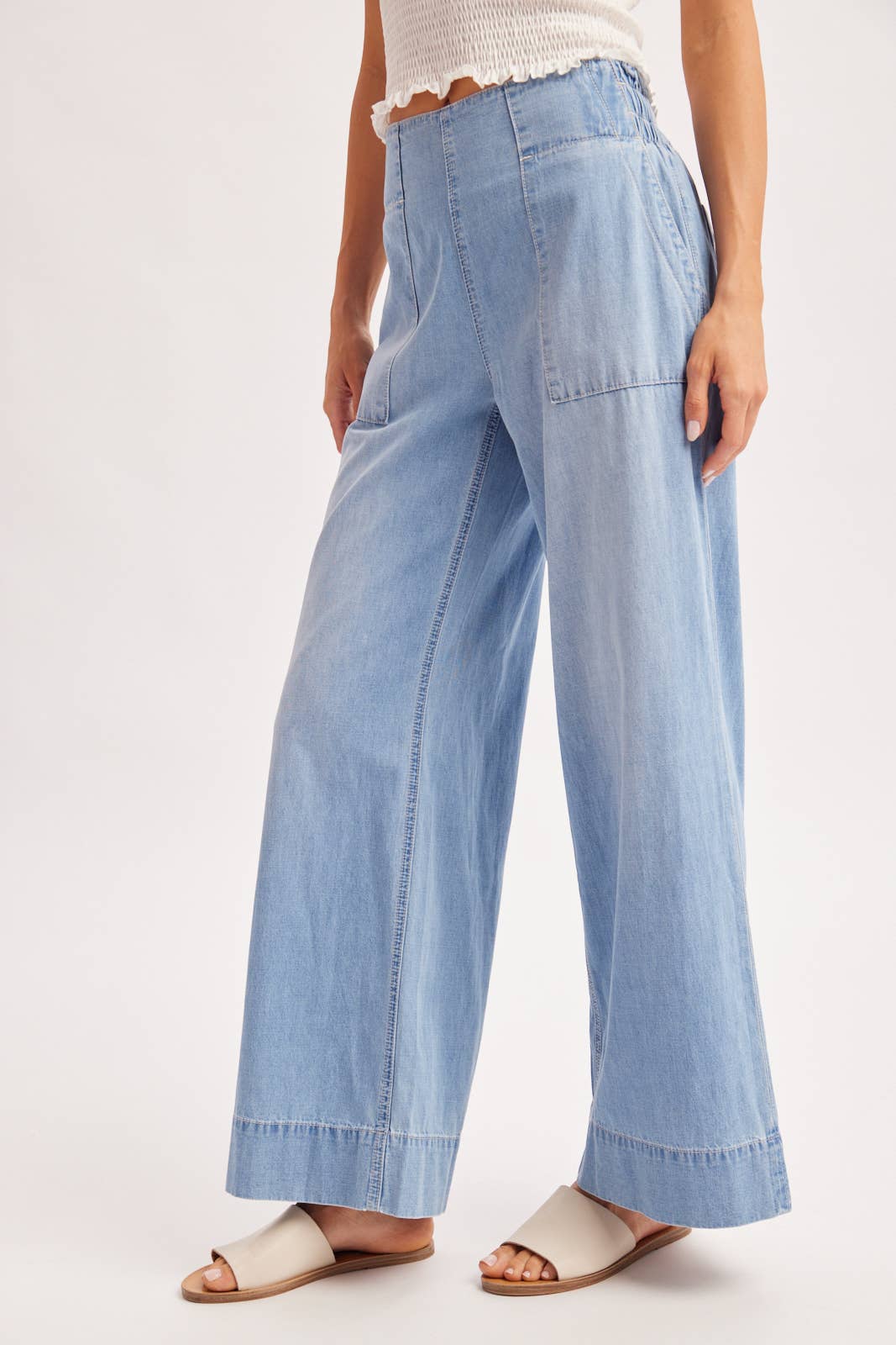 Winnie wide-leg Denim
