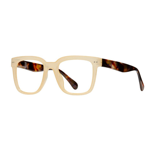 Sutter Blue Light Readers - Beige + Red Turquoise