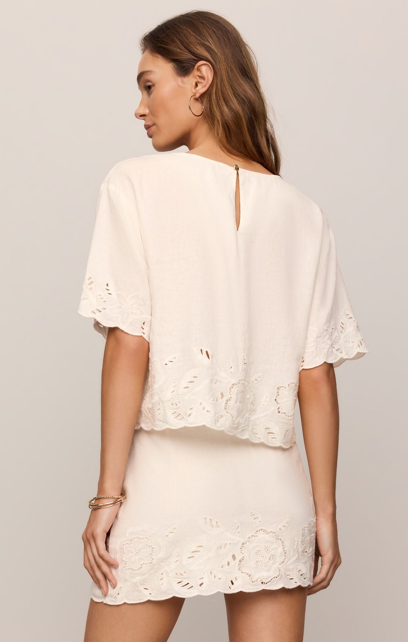 Daya Embroidered Top
