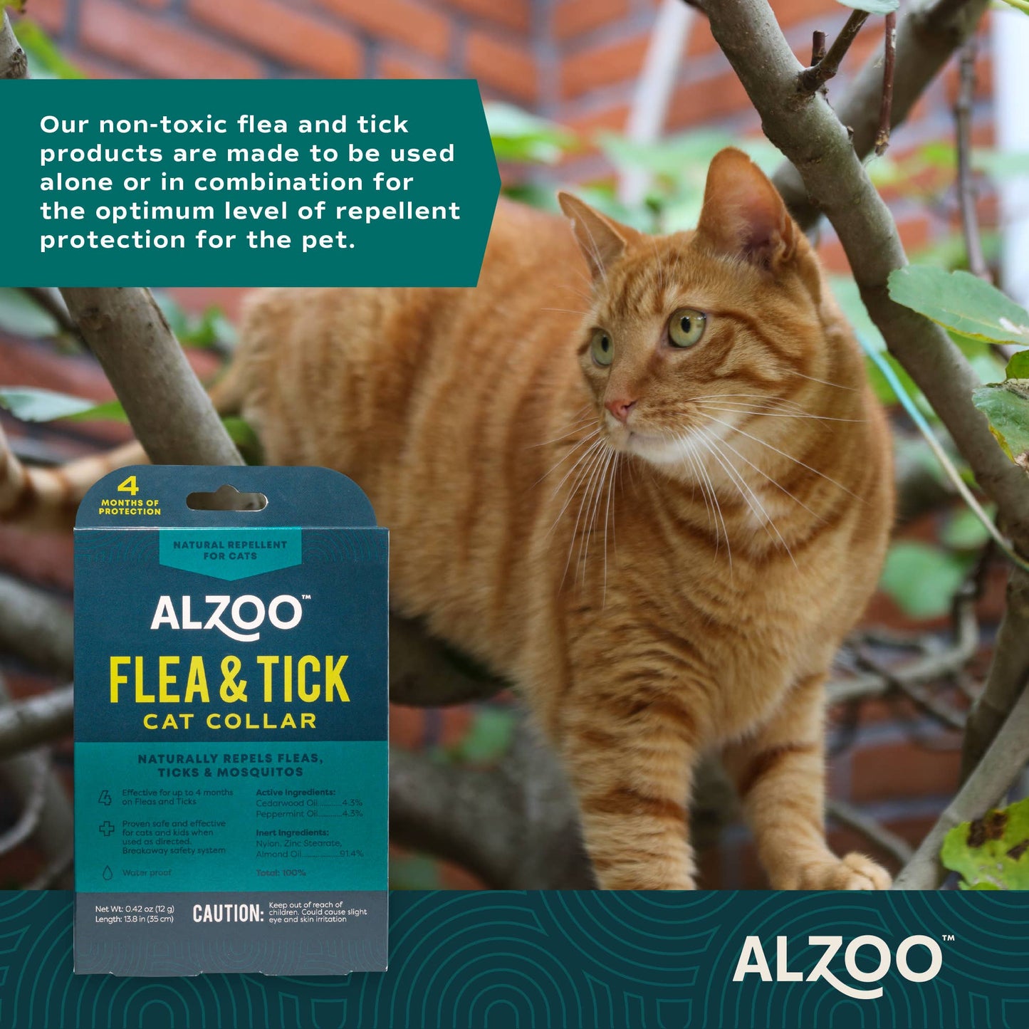 Plant-Based Flea & Tick Collar - Cat