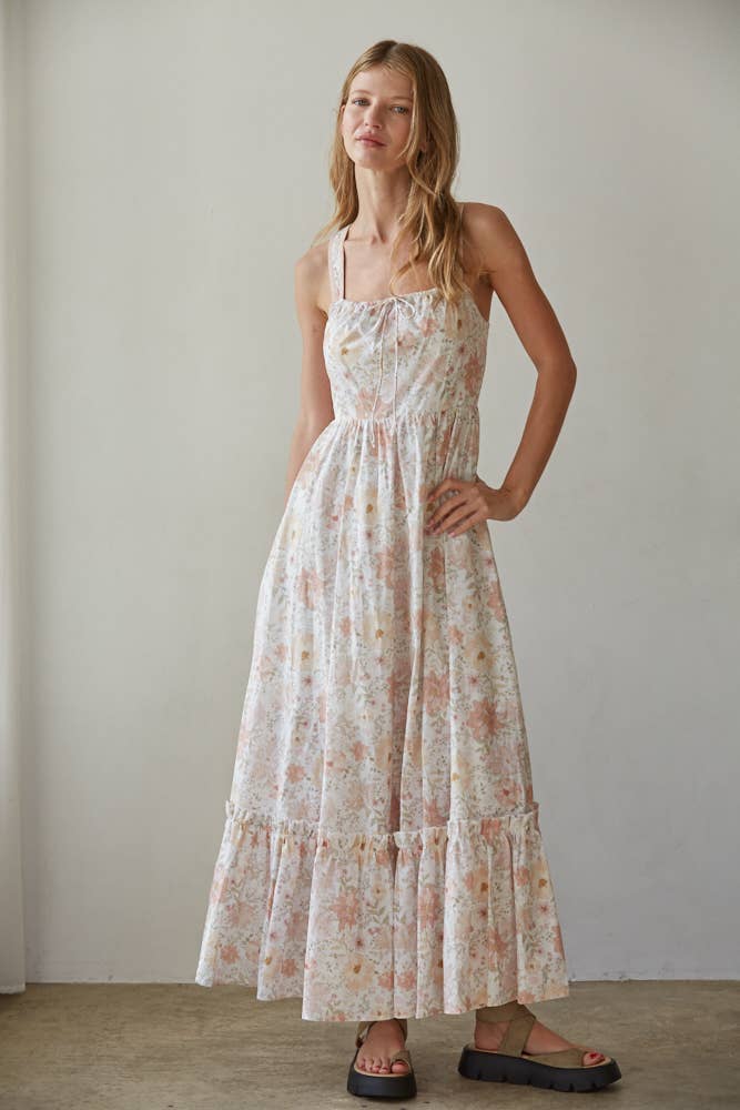 Woven Floral Dress