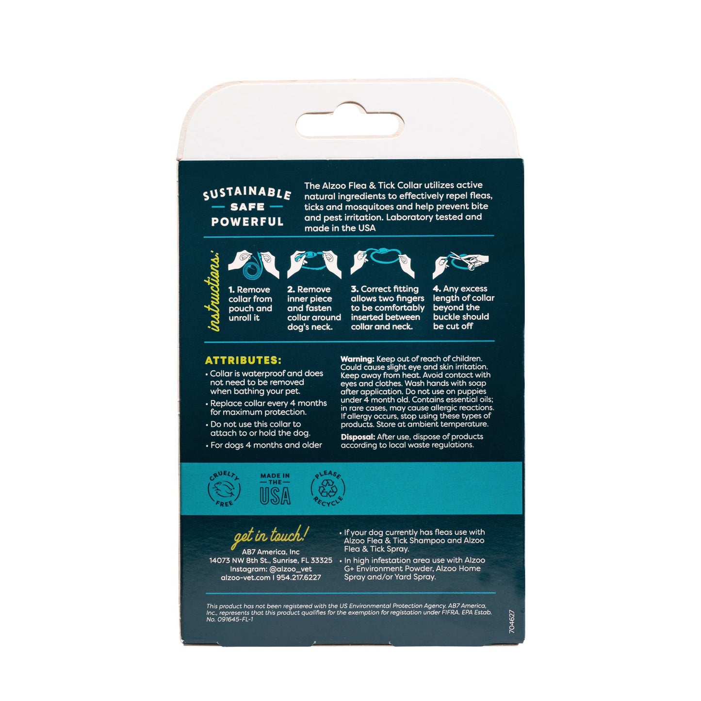 Plant-Based Flea & Tick Collar for Dogs - Small