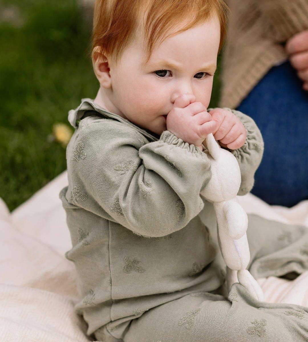 Bunny Plush Baby Rattle