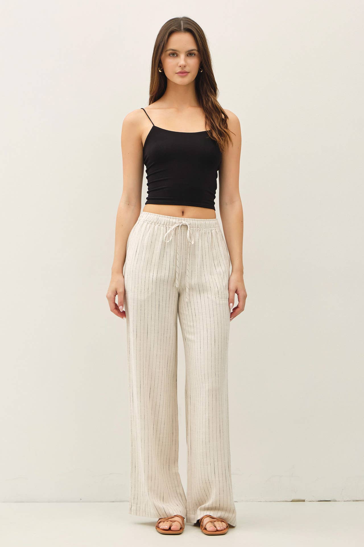 Luna Linen Blend Pant