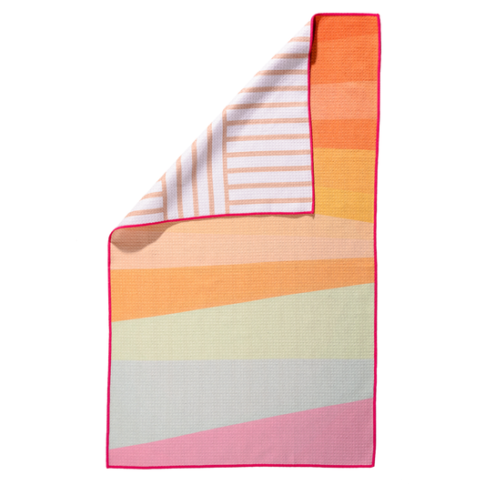 California Sunset Tea Towel