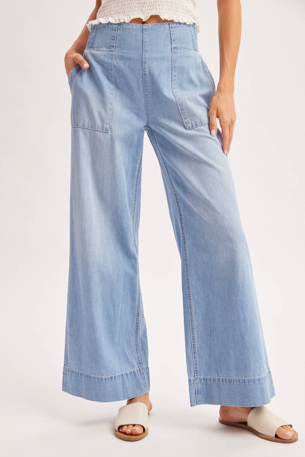 Winnie wide-leg Denim