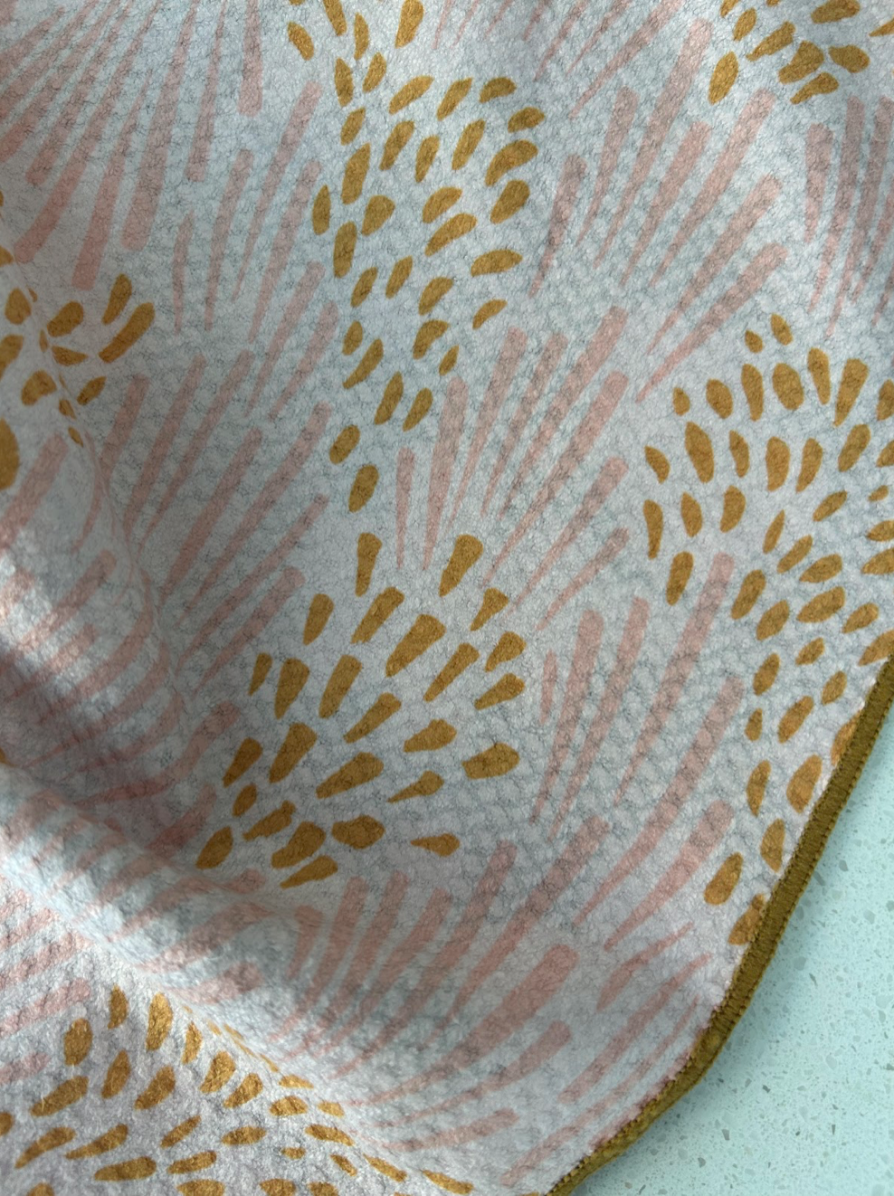 Chrysanthemum Tea Towel