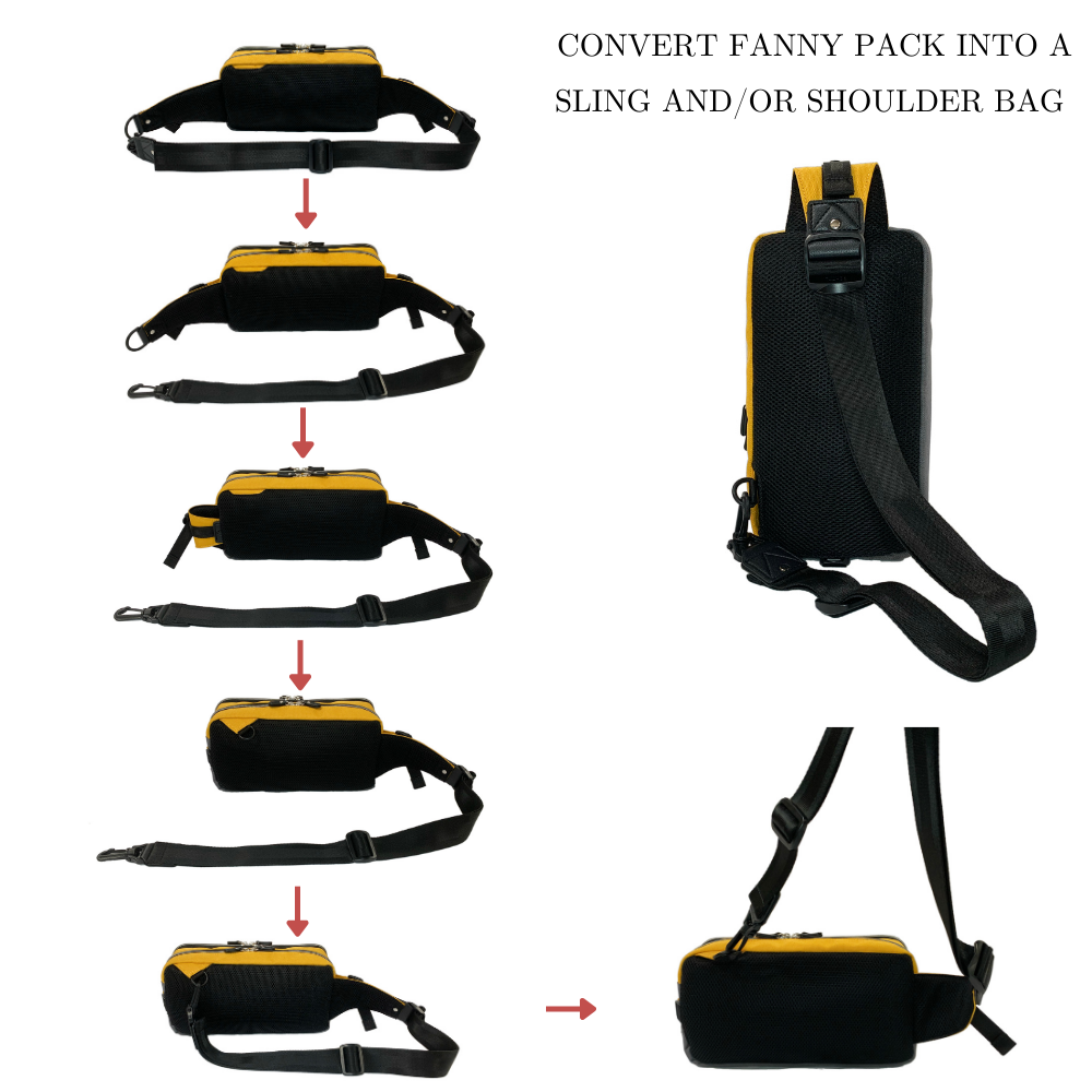 2-Way Cross Pack - Black