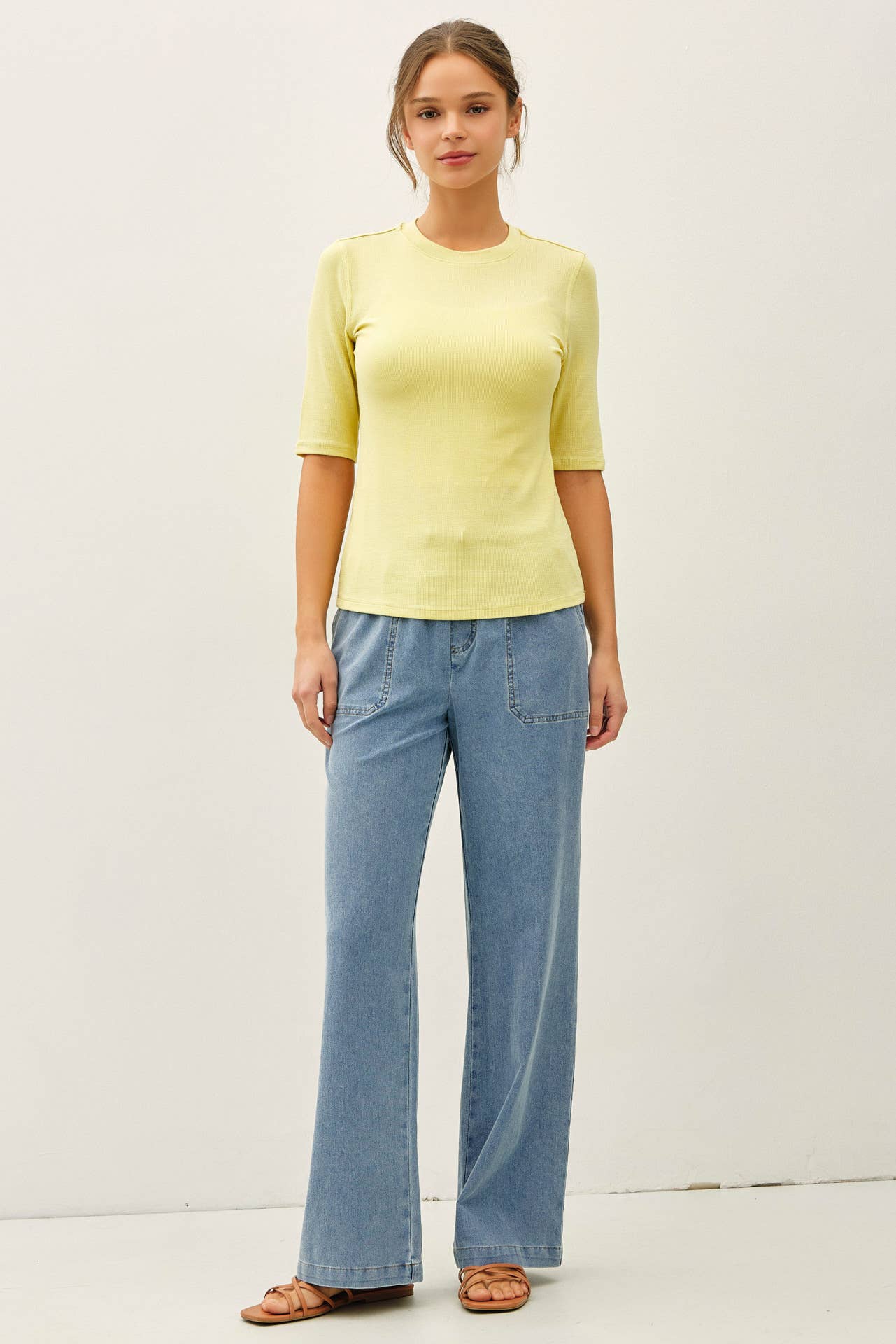 Cassidy Knit Denim Pants